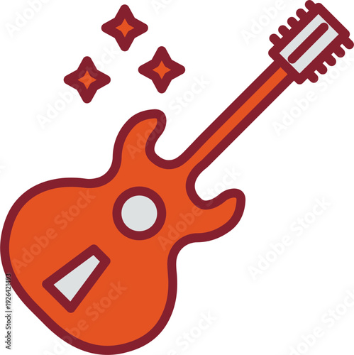 Guitar Vector Icon