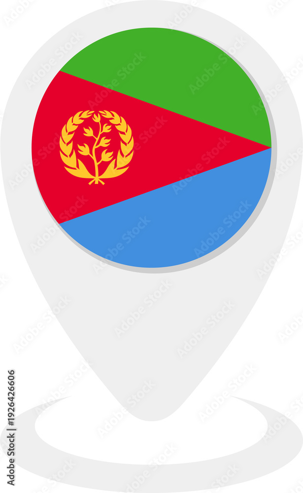 Fototapeta premium eritrea flag