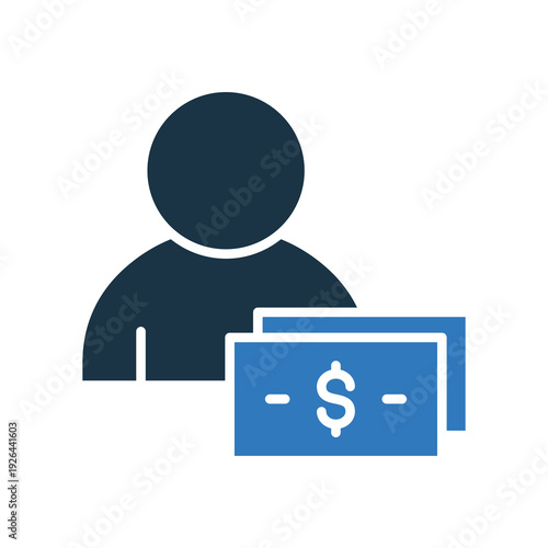 Backer mixed color icon