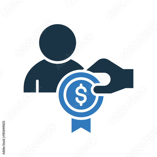 Reward mixed color icon