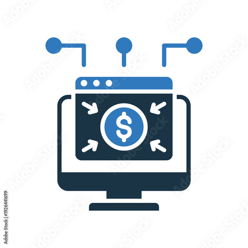 Platform mixed color icon