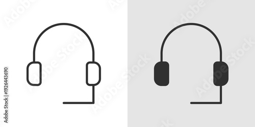 Support Icon representing customer service, technical assistance, and help desk solutions. Stroke, filled, and colored vector illustration.