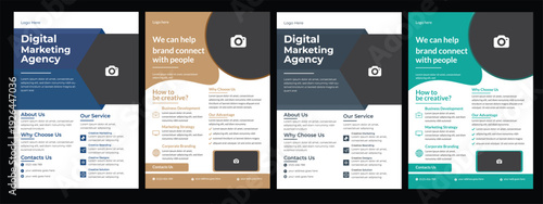 Business conference flyer template or online live webinar and corporate Business flyer, leaflet, poster layout, Business Brochure template design v Elevate Your Expertise: Dynamic Business Webinar and