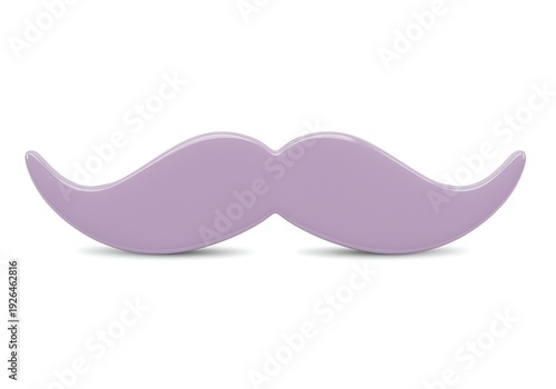 Lavender sleep mask in the shape of a mustache  soft purple eye mask for sleeping and relaxation