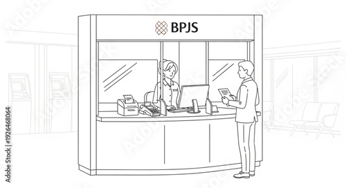 Bank Counter Transaction Banking Service.