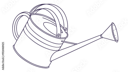 Watering can for efficient garden irrigation