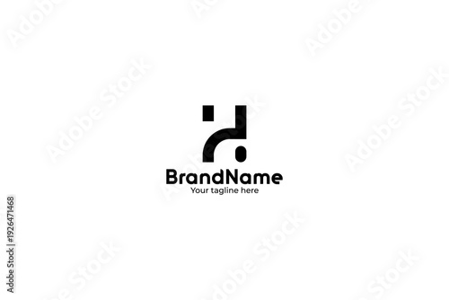 Minimalist Abstract Geometric Brand Logo Template