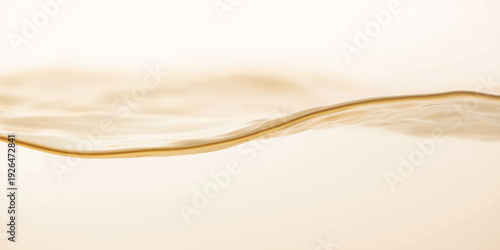 Isolated food illustration of a piece of chocolate cake and chocolate on a white plate featuring a gold quill pen tool and sleek metal line design