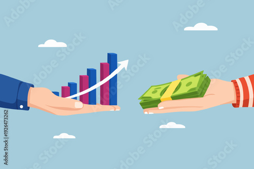 Growth and Money Exchange