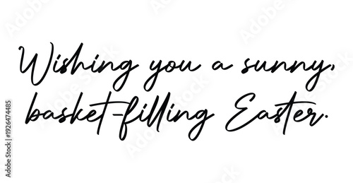 Christian Easter vector clipart, Happy Easter vector design, Easter lettering, Handwritten Easter quotes