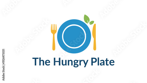 The Hungry Plate Logo Design Template