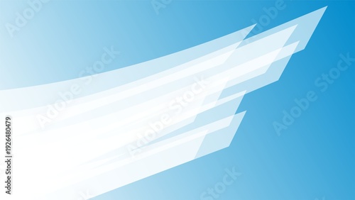 Photography Abstract blue and white streaks of light moving swiftly across the scene in a dy