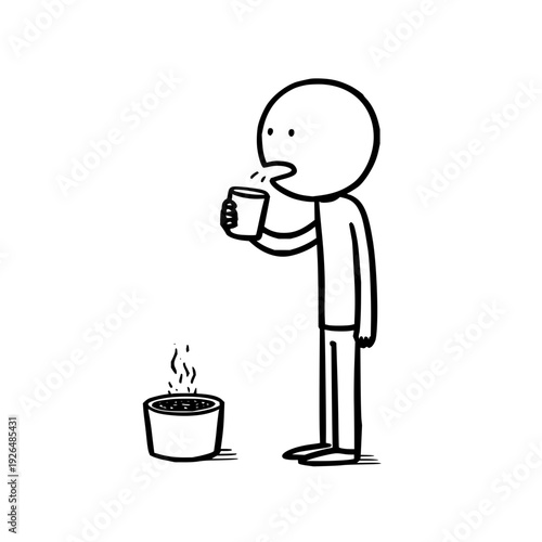 Abstract Conceptual Black Void: Infinite Geometric Negative Space, Minimalist Digital Art Background