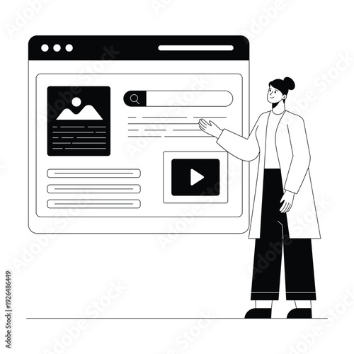 Visibility Vector illustration. EPS 10