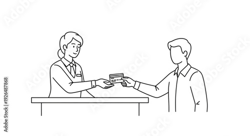 Business People Shaking Hands Agreement.