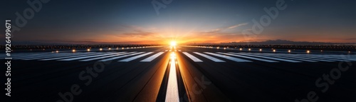 Wallpaper Mural market outlook, economic forecast, risk management, Future-Focused Market Outlook: GDP Projections Soar on Futuristic Airport Runway of Opportunity at Sunrise Torontodigital.ca