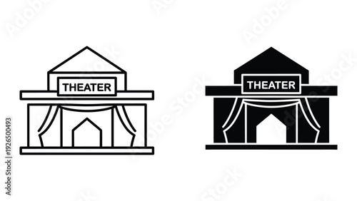 Theater Stage Icons