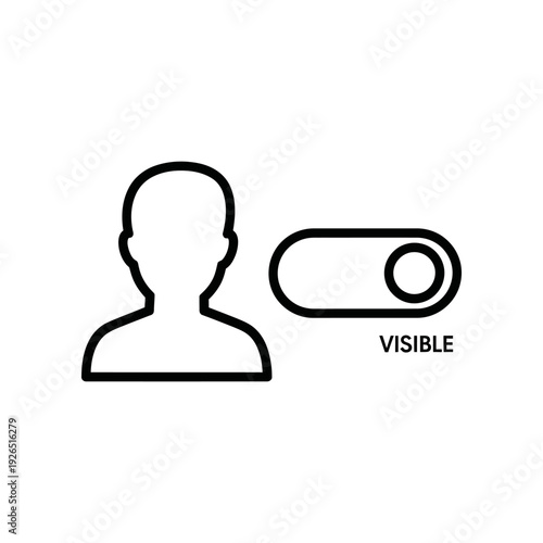 Anonymous business professional with visible disability symbol inclusivity design