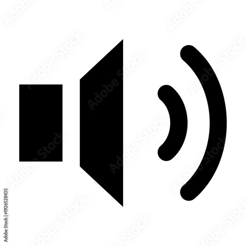 Volume Level Solid Icon