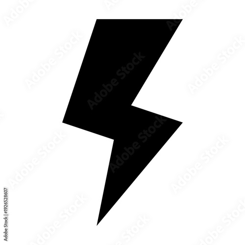 Power Bolt Solid Icon