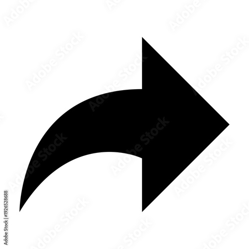 Forward Share Solid Icon