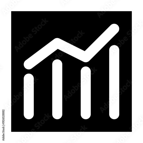 Growth Chart Solid Icon