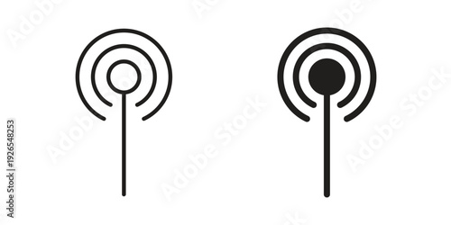 Cellular icons for templates, web design and infographics