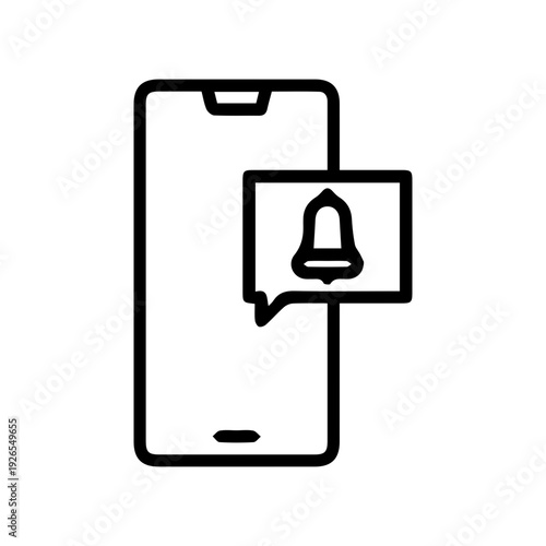 Mobile notification icon