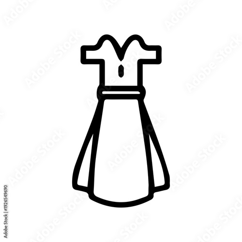 Elegant Dress Icon