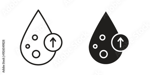 Cholesterol icons for templates, web design and infographics