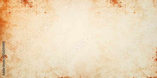 Antique vintage brown parchment paper texture background with a worn grunge surface and aged beige stained edges for a blank ancient sheet design