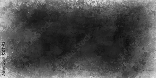Vintage dark gray concrete wall with a rough textured pattern and blank space for text on an old dirty abstract grunge stone background
