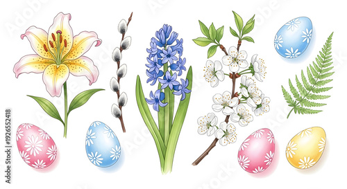 Spring Easter arrangement
