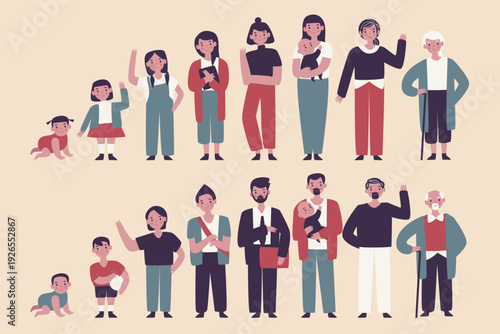 vector illustration of people