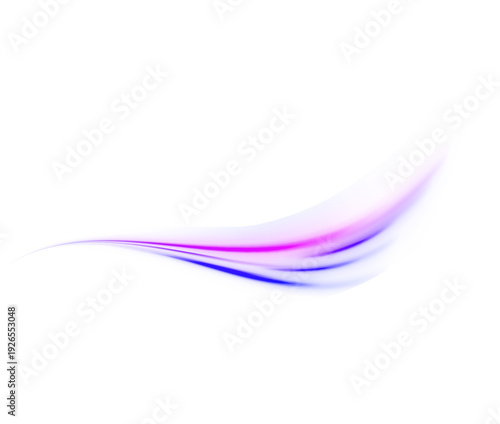 Quantum trails glow softly across a dark scene, forming fluid speed arcs. Tiny sparks highlight motion direction. Futuristic technology background isolated in PNG.
