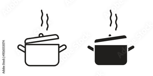 Cooking icons for templates, web design and infographics