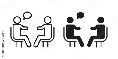 Counsel icons for templates, web design and infographics