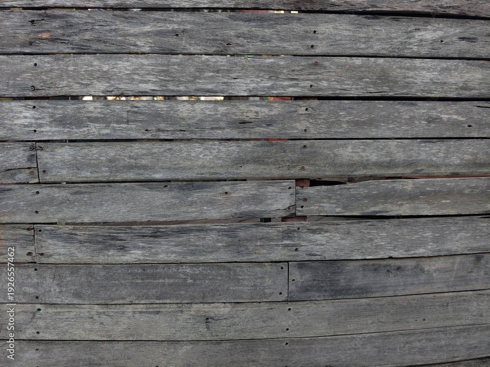 Obraz premium Scrap wood used by craftsmen to make placards.