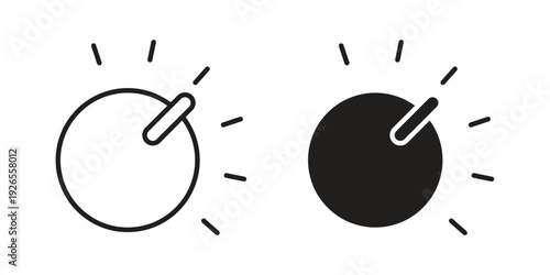 Dimmer icons for templates, web design and infographics