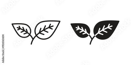 Environment icons simple design. Vector illustration for web ui