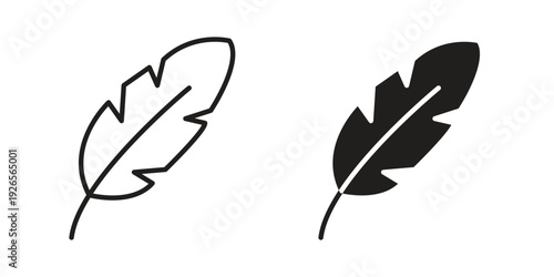 Feather icons simple design. Vector illustration for web ui