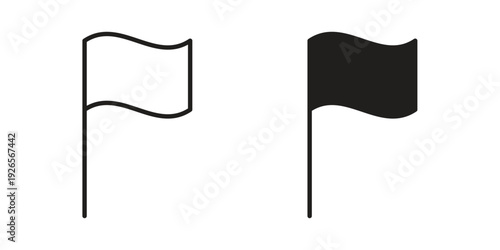 Flag icons for templates, web design and infographics