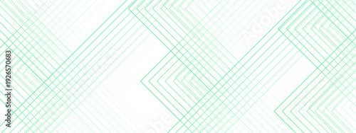 Vector Abstract Geometric Design in Serene Emerald Lines Forming Intriguing Patterns, Reflecting Simplicity and Sophistication in a Modern Aesthetic.