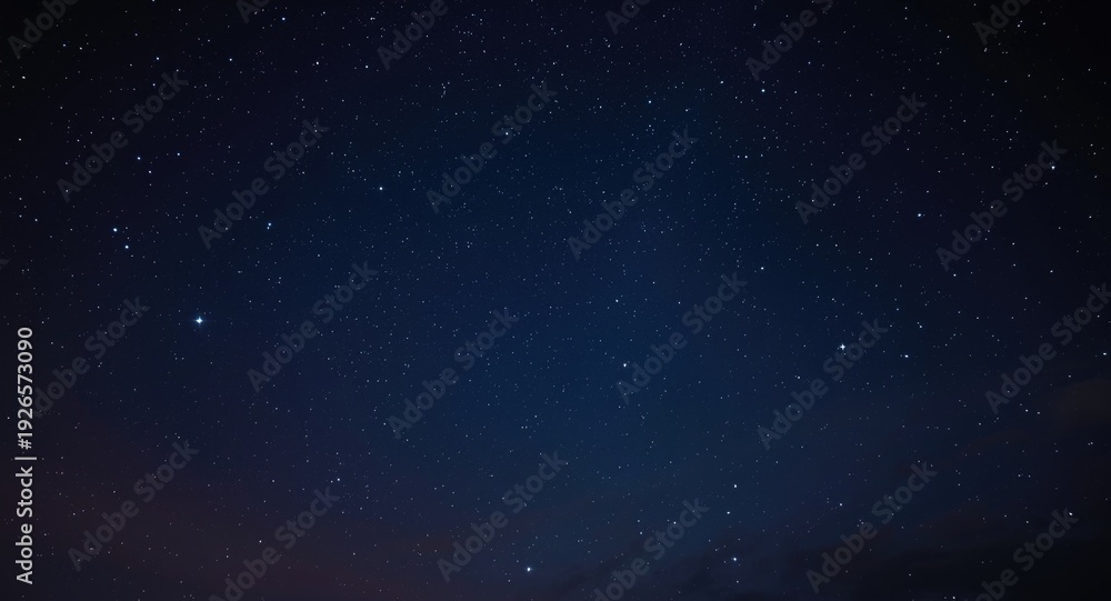 Fototapeta premium Peaceful night sky decorated with faint stars and gentle ambient lighting backdrop