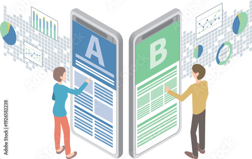 ABテストで比較検証をしている人