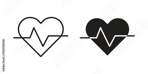 Wellbeing icon concept. Thin line symbol. Vector illustration isolated. Editable stroke.