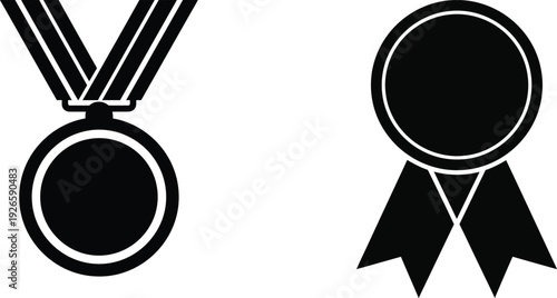 Medal and ribbon icons