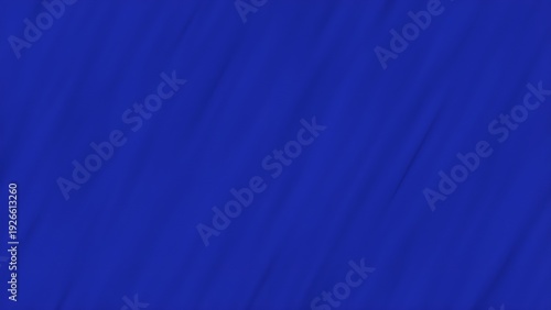Abstract deep royal blue background featuring subtle diagonal soft light streaks creating gentle flowing motion and texture ideal for design use