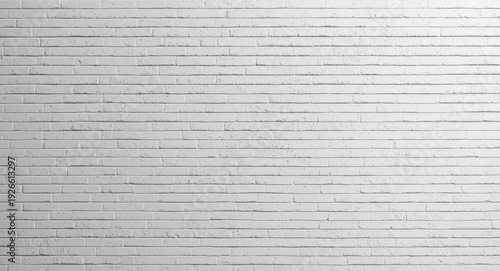Stylish textured white brick wall backdrop for modern interior designs