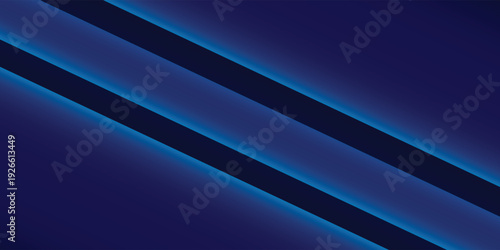 Blue neon glowing arrows technology abstract background. Futuristic laser graphic vector design